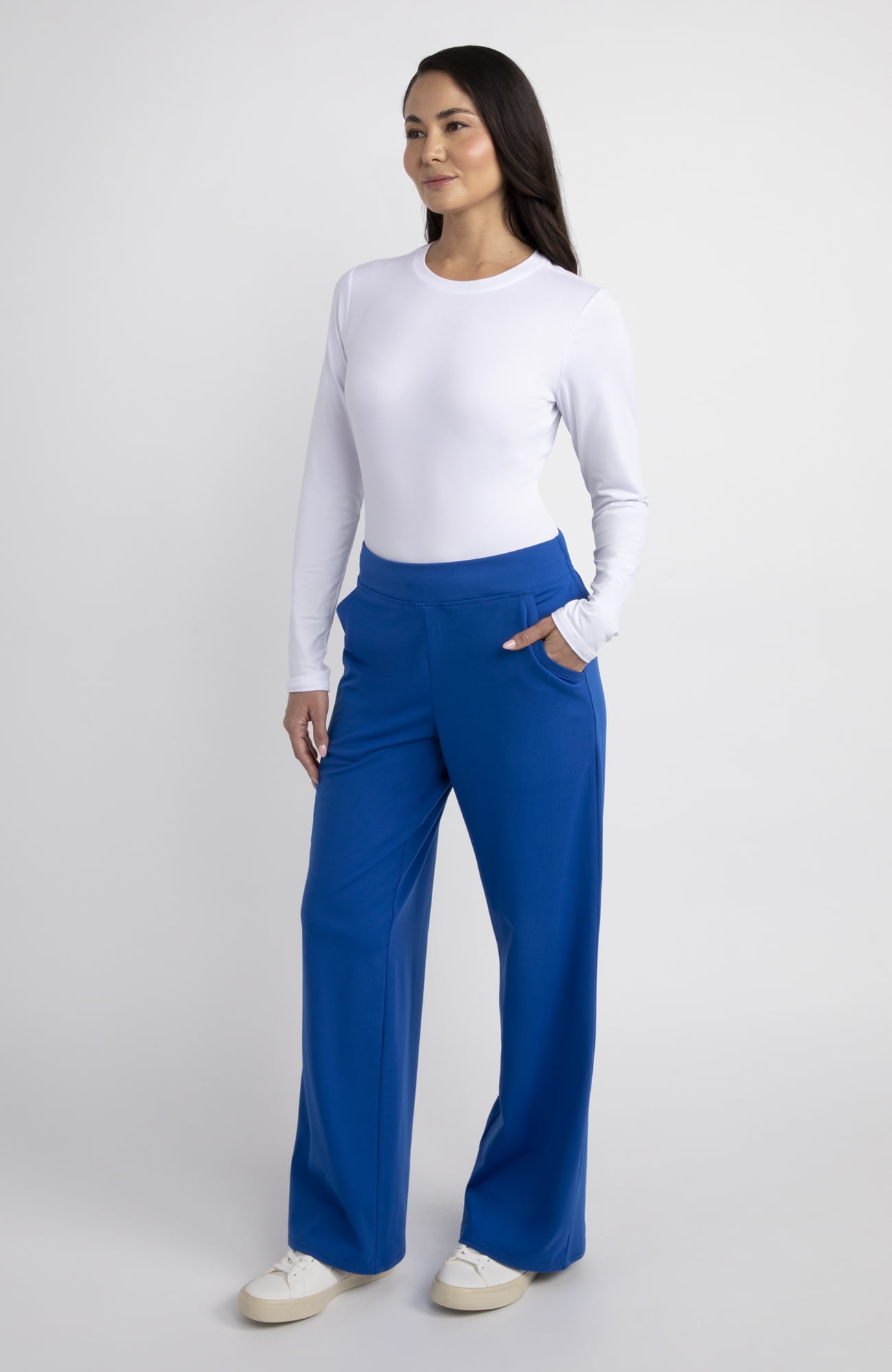 Gildan Wide Leg Pull-On Cargo Scrub Pant, 2-Way Stretch, Sizes XS-2XL