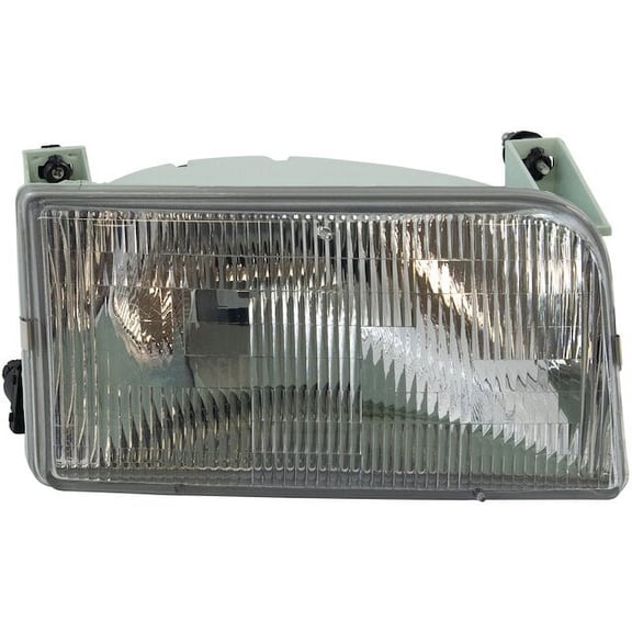 Right Headlight Assembly - Compatible with 1992 - 1996 Ford F-150 1993 1994 1995