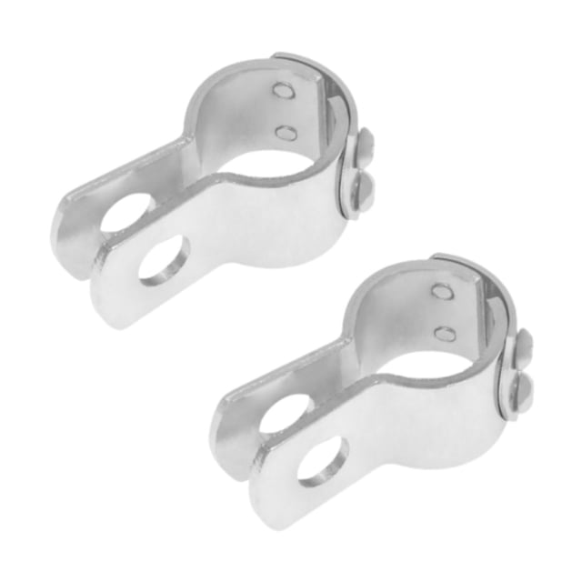PEJAS DEL PIE DEL PISTA DEL MOTOR 1-1/4 pulgadas Pegadas de acero inoxidable de acero inoxidable Cindo de pinza Barra de abrazadera para la mayoría de Astilla