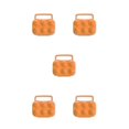 thumbnail image 3 of QualitChoice Portable Carrier Egg Tray Storage Box Holder Camping 6/12 Eggs Container orange 6grid 5Set, 3 of 6