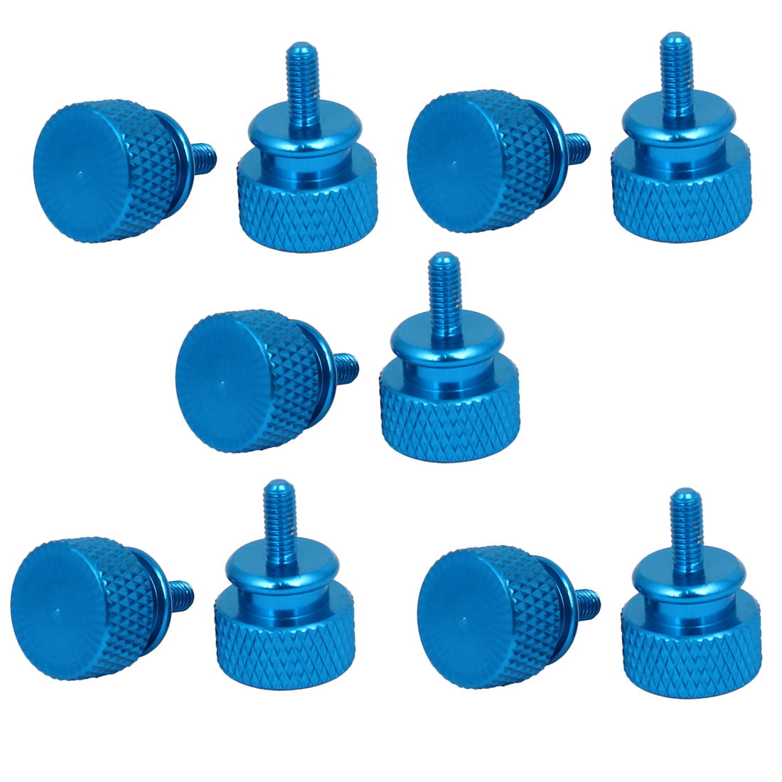 10pcs M8 Thumb Screw Suction Cups With Nut Pads Suckers Rubber/plastic Turn Nut 