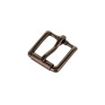 thumbnail image 4 of B6231 Antique Brass, Roller Heel Bar Buckle, Solid Brass-LL, Multiple Sizes, 4 of 10