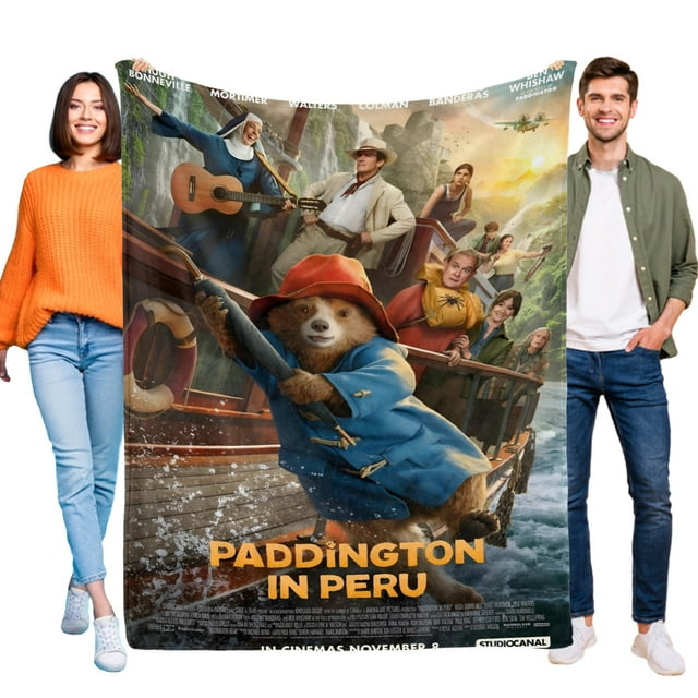 Paddington anti-pilling, suave, ligera, esponjosa y acogedora de lujo para hogar y cocina – Perfecta para niños y adultos,130X150cm