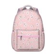 thumbnail image 1 of Tropical Flower and Hummingbird Illustration Backpack for Students Wear-Resistant, Fashion School Backpack with Adjustable Straps for Student and Student, 1 of 6