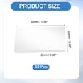thumbnail image 2 of 50Pcs Double Sided Tape Heavy Duty, 1.38" x 0.98" Clear Sticky Adhesive Nano Tape Pre-Cut Rectangle Mounting Tapes Removable Picture Hanging Wall Tape for Poster Picture, 2 of 7