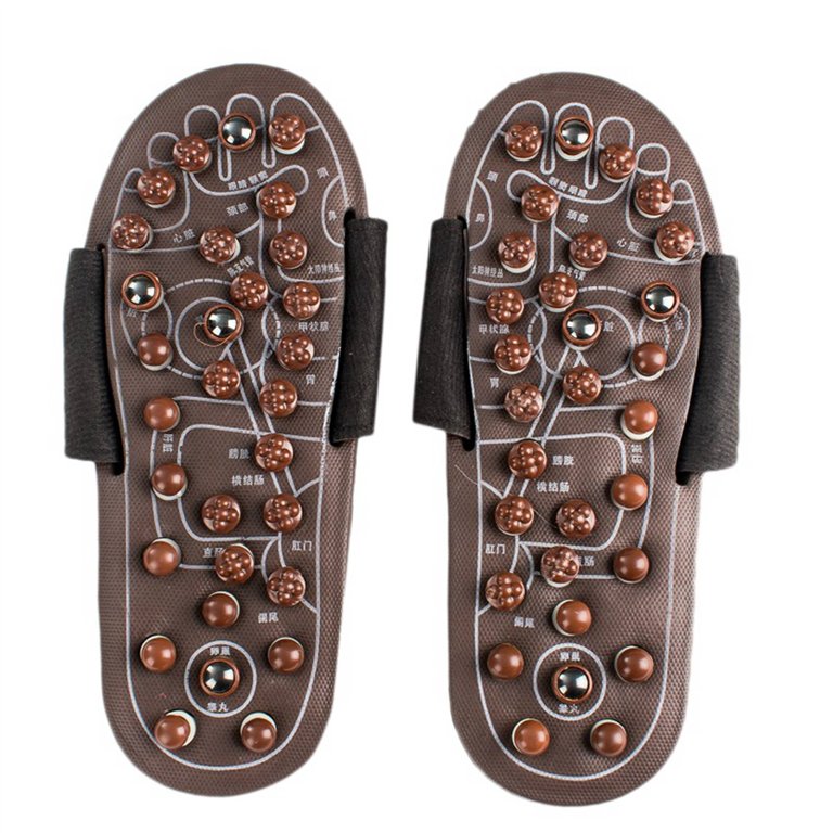 4x Acupressure Foot Massager Massage Slippers Shoes Reflexology Sandals  Relief Plantar Fasciitis Arthritis XL - Walmart.com