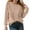 Khaki, variant on Sweaters for Women Fall Outfits for Women Women's Casual Crewneck Fringe Tassel Knitted Pullover Sweater Tops