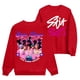 thumbnail image 1 of Moonsky Sudadera pop Demon Hun/er, sudadera Huntrix con cuello redondo, jersey de manga larga para mujer y hombre, ropa de calle, moda urbana (Rojo M), 1 of 4