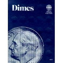 Official Whitman Coin Folder Dimes: Plain, (Hardcover)