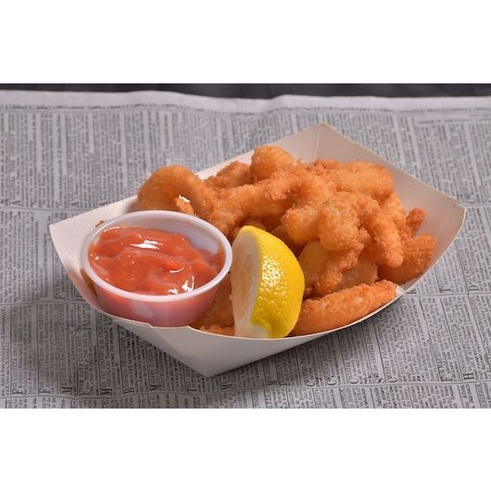 King and Prince Flying Jib Crunchy Popcorn Breaded Tail Off Shrimp, 2.5 Pound -- 4 per case