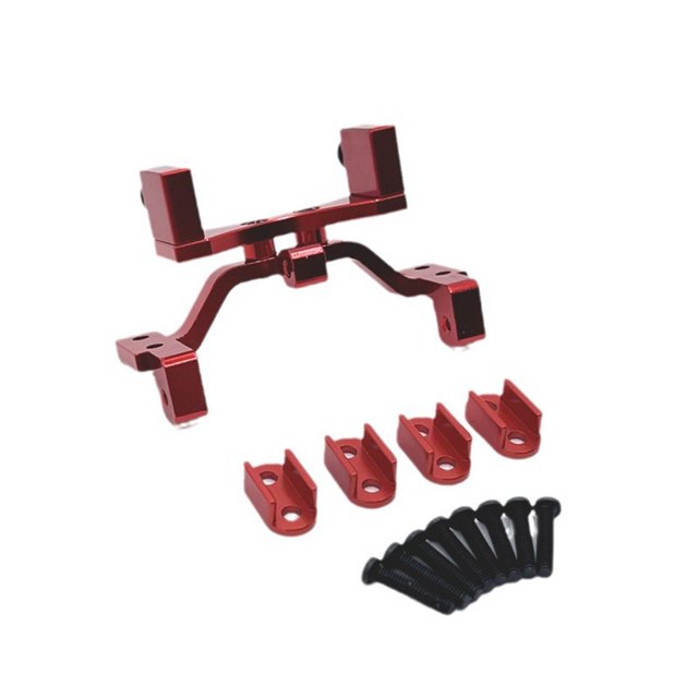 Soporte de resorte Vogacara 13 piezas de metal duradero para WPL 1/10 RC C74