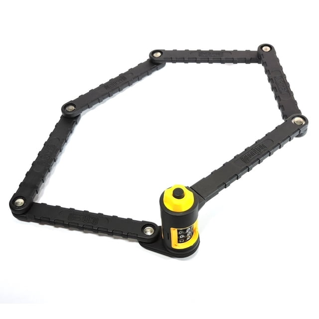 Candado Articulado Bicicleta O Moto OnGuard Barras De Acero Apertura Con Combinacion