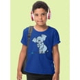 thumbnail image 2 of Standing Elephant T-Shirt Juniors -Image by Shutterstock,  Large, 2 of 4