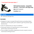 thumbnail image 2 of Shift Interlock Actuator - Compatible with 2011 - 2016 Ford F-250 Super Duty 2012 2013 2014 2015, 2 of 2