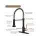thumbnail image 4 of 1pc Hoimpro Brass High Arc Spring Kitchen Faucet With Pull Down Sprayer With Cover Plate, Commercial Rv Single Lever Kitchen Sink Faucet With CUPC Hos, 4 of 4