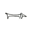 thumbnail image 2 of Dog Minimalist Art Sculpture Modern Minimalist Art Creative Ornaments For Home, 2 of 5