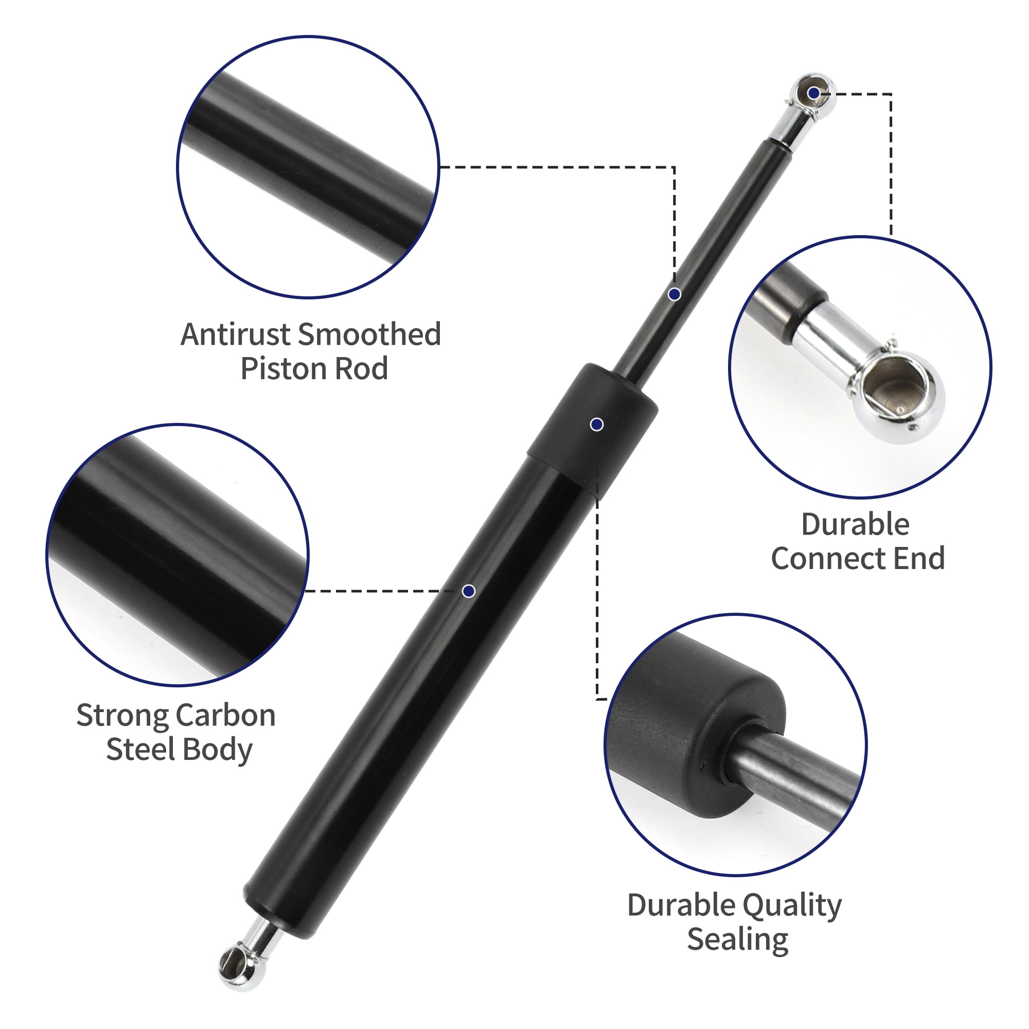 Unique Bargains 2Pcs Rear Hatch Lift Support Struts for Mercedes E-CLASS SW 2004-2007