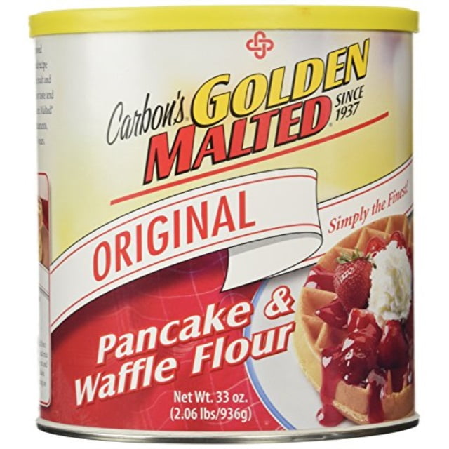 Golden Malted Carbons Golden Malted Pancake & Waffle Flour, 33 oz