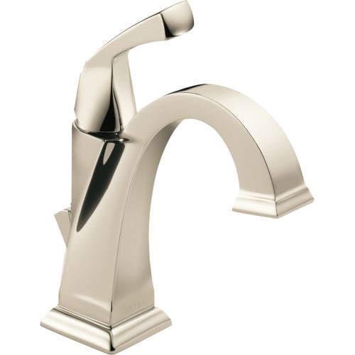 Delta Dryden Single Handle Bathroom Faucet, Polished Nickel - Walmart ...