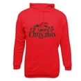 thumbnail image 4 of EchfiProm Mens Red Hoodies Pullover Graphic Xmas Ugly with Pockets Hooded Sweatshirt for Men S, 4 of 4