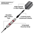 thumbnail image 5 of Viper Winder Runner Soft Tip Dart Set, 18 Grams, Red, 5 of 9