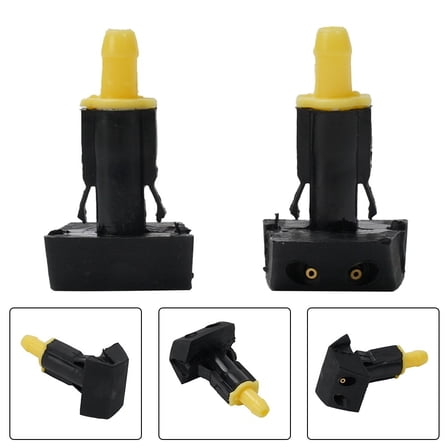 1 Pair Car Windshield Windscreen Washer Water Jet Spray Nozzle for Nissan Tiida