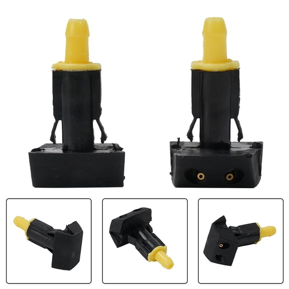 1 Pair Car Windshield Windscreen Washer Water Jet Spray Nozzle for Nissan Tiida