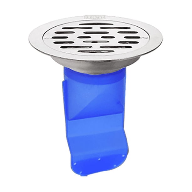 Acero inoxidable 304, desagüe de piso desodorizante, desagüe de piso desodorizante para baño, lavadora, desagüe de piso redondo, núcleo desodorizante de caucho de silicona oso de fresa Electrónica