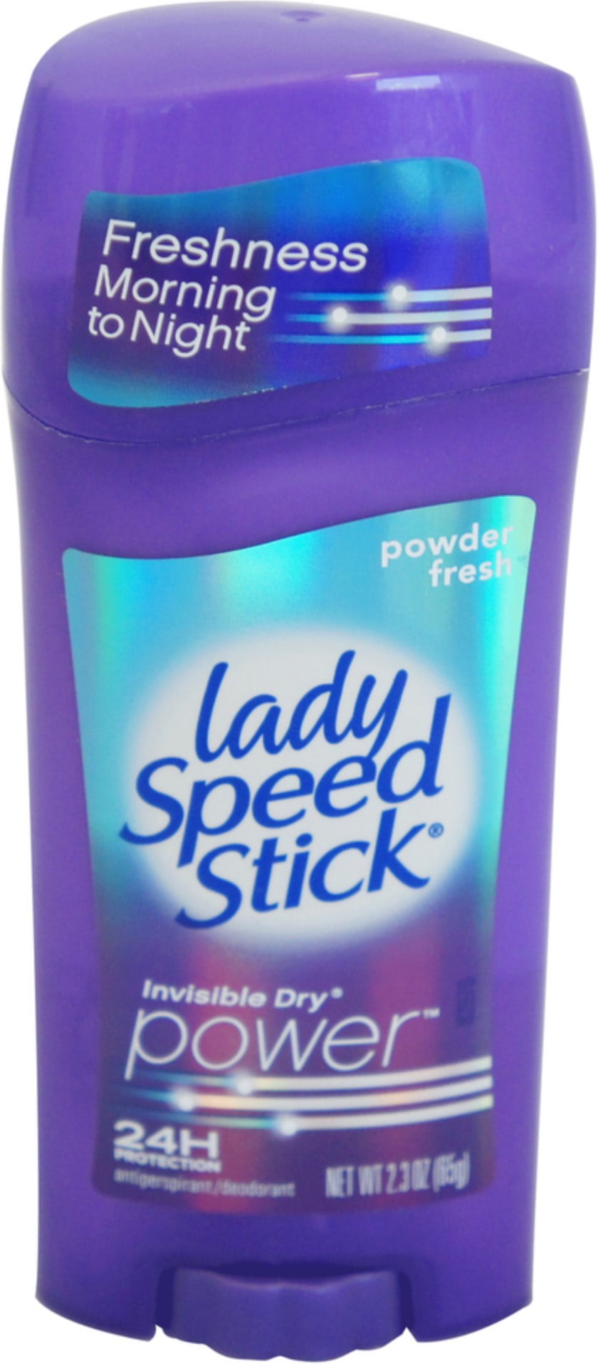 Lady Speed Stick Antiperspirant Deodorant Invisible Dry, Powder Fresh 2.3 oz (Pack of 2
