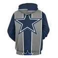 thumbnail image 3 of Football Cowboys 3d Sweatshirts Hoodie Fashion Casual Personality Men's Women Street Hoodie Pullovers Long Sleeve Comfortable Top, 3 of 6