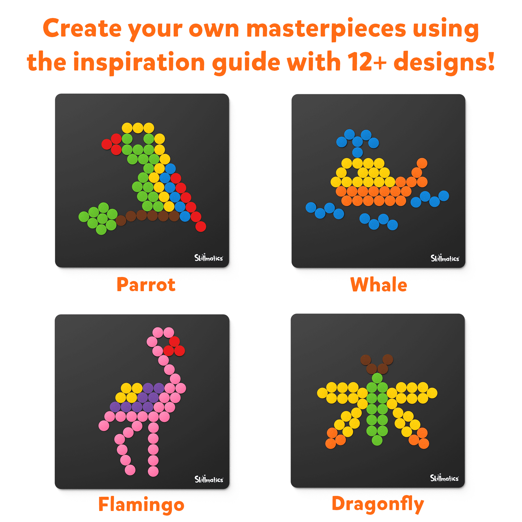 Skillmatics Art Activity - Dot It with Magnets Animals, No Mess Repeatable Art for Kids Ages 4-7