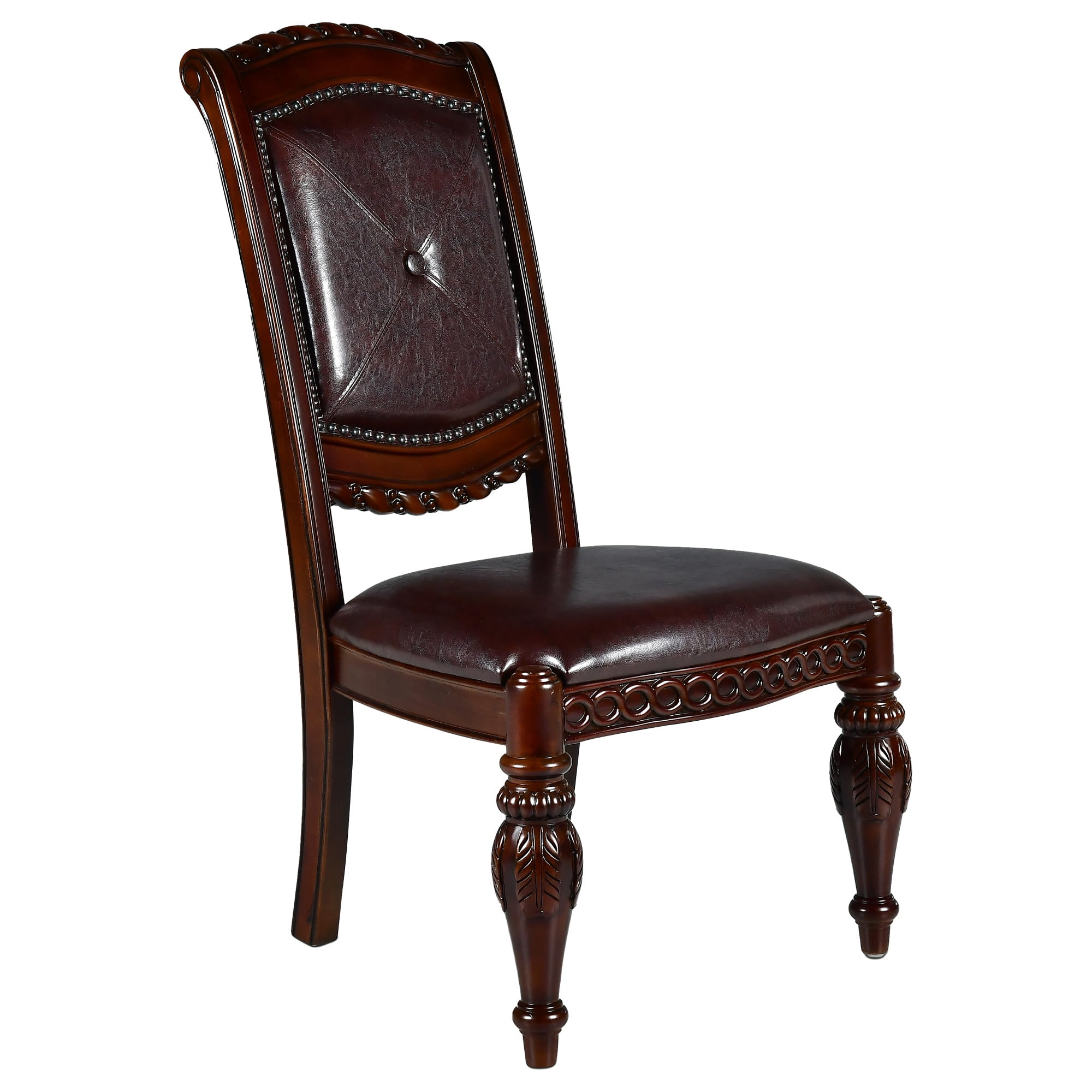 Steve Silver Antoinette Dining Arm Chairs, Set of 2, Cherry
