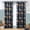 Forest Animals Navy, variant on Teal Floral Curtains for Bedroom Turquoise Blackout Patterned Curtains 72 Inch Long 85% Room Darkening Drapes for Living Room Thermal Grommet Top 2 Panels Set Retro Boho Short