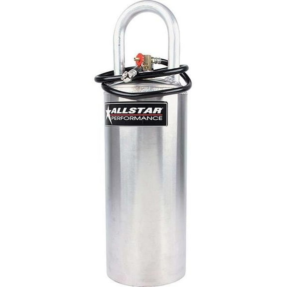 2.75 gal 7 x 24 in. Vertical Aluminum Air Tank