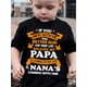 thumbnail image 1 of boys' Cotton T-shirt "My Papa Is Coming" Print For Comfortable And Casual Round Neck Short Sleeves, 1 of 6