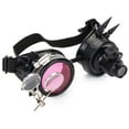 thumbnail image 2 of SAYFUT Vintage Steampunk Goggles Rave Glasses with Double Ocular Loupe Vintage Welding PuSAYFUT Gothic Glasses, 2 of 7