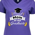 thumbnail image 4 of Inktastic Family Graduation-proud Mom of the Graduate Women's V-Neck T-Shirt, 4 of 5