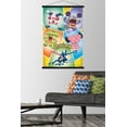 thumbnail image 2 of Pokemon - Animation Group Wall Poster with Wooden Magnetic Frame, 22.375" x 34", 2 of 3
