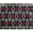 thumbnail image 4 of oneOone Georgette Viscose Fabric Geometric Ikat Printed Fabric 1 Yard 42 Inch Wide, 4 of 4