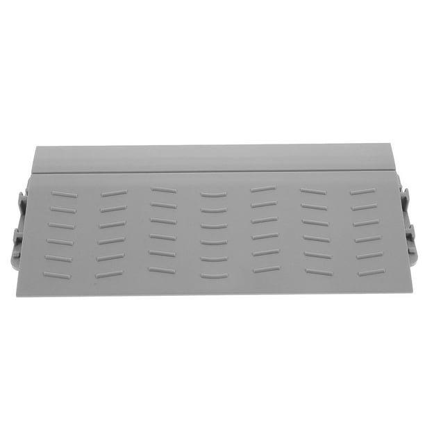 Rampas de umbral para puertas, rampa para silla de ruedas de 0,8 pulgadas de altura, ajustable, cortable para puertas, barredora de bordillos, Scooters eléctricos para Baño