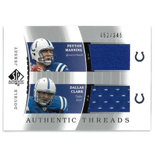 peyton manning jersey card