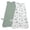 Safari/Green, variant on Little Grape Land Baby Sleep Sack 0-6 Months, 100% Cotton Muslin Wearable Blanket (Fog/Brick, Small)