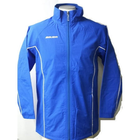 Youth Warm Up Jacket - Bauer Youth Warm Up Jacket, Royal Small