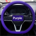 thumbnail image 2 of Rbaofujie Steering Wheel Cover Car Steering Wheel Cover Non-slip Wear-resistant Car Steering Wheel Protective Cover Four Seasons Universal Steering Wheel Cover Steering Wheel Covers, 2 of 5