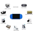 thumbnail image 4 of Consola de videojuegos portátil con pantalla de 4,3 pulgadas con función de cámara de libro electrónico, 4 of 8