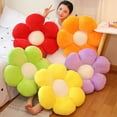 thumbnail image 2 of Almohada de felpa de flores coloridas Kawaii de 30-65cm, cojín suave con planta de girasol, sofá cama relleno, cojín trasero para dormir, regalos de decoración, 2 of 5