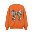 thumbnail image 7 of Edvintorg Girls Sweatshirts Size 10-12 Cute Printed Crew Neck Loose Pullover Top Solid Color Long Sleeve Casual Sweatshirt Kids Clothes, 7 of 7