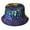 Mixed Color Tie Dye, variant on Tie Dye Bucket Hat for Women Reversible Outdoor Beach Sun Hat