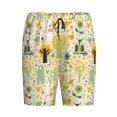 thumbnail image 4 of Wukai Animal Tree Men’s Short Pajama Pants With Pockets Soft Sleep Pj Shorts for Men-3X-Large, 4 of 6