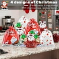 thumbnail image 6 of Christmas Drawstring Gift Bags Christmas Gift Bags Assorted Sizes Plastic Jumbo Xmas Wrapping Bags Wrapping Sacks for Presents for Party Favors 12Pcs Set 2, 6 of 6
